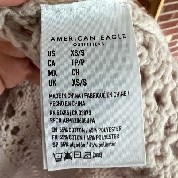 AE crochet hooded cardigan - Picture 3 of 8